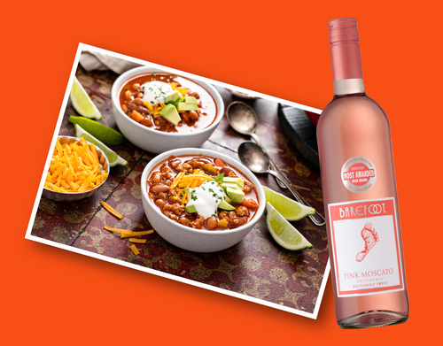 Pink Moscato + Chili