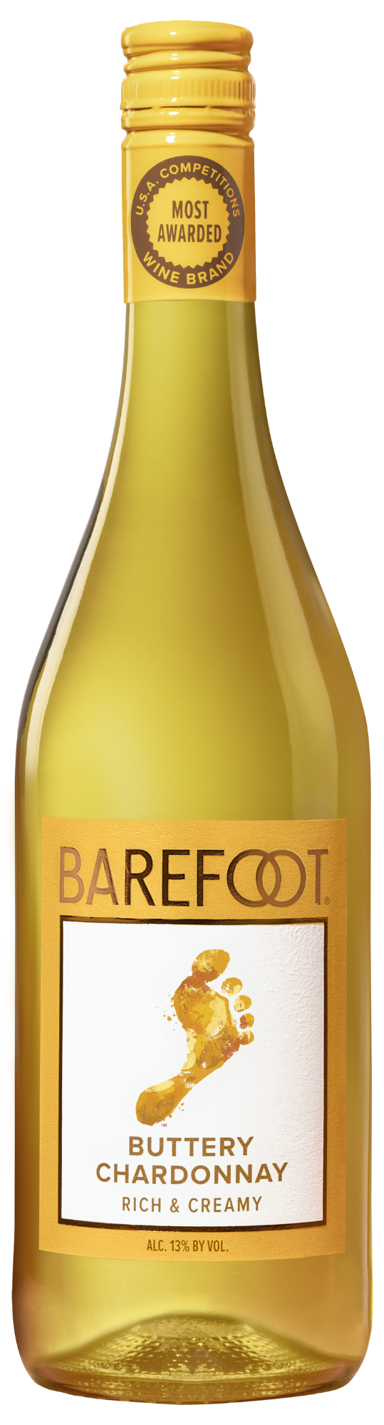 Barefoot Buttery Chardonnay 750mL