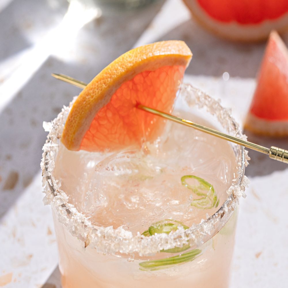 Barefoot Jalapeno Grapefruit Cocktail Recipe