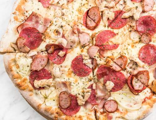 Barefoot Sweet Wine and Sausage Pizza
