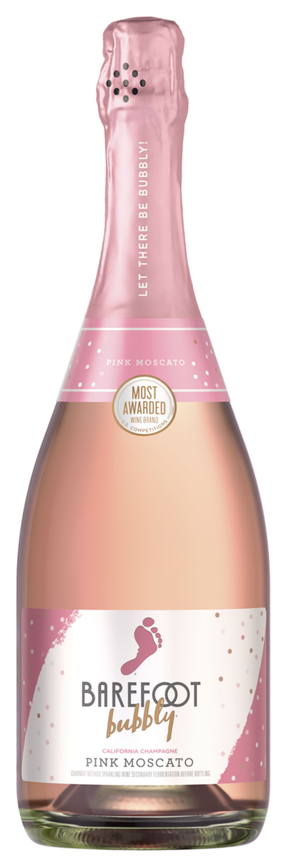 Barefoot Pink Moscato Bubbly