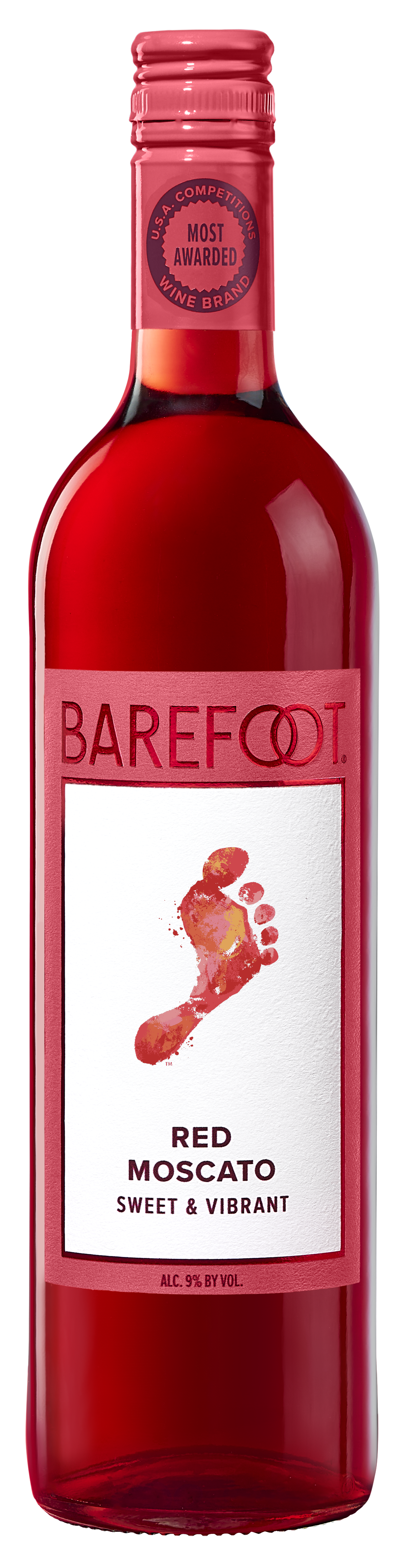 Barefoot Red Moscato 750mL