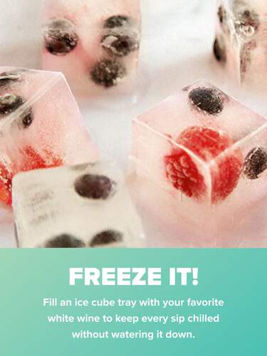 Fruit Infused Ice Cubes