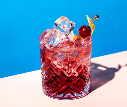 Bubbly in a cocktail
