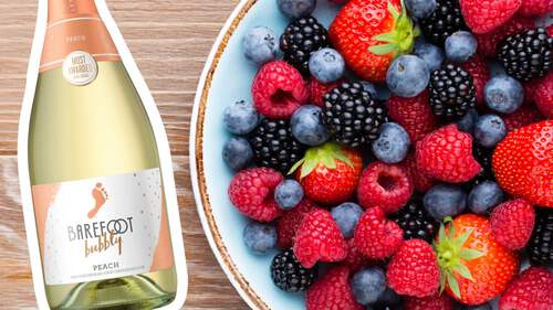 Fruit and Bubbly Pairing