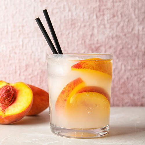 Peach Fruitscato Cocktail