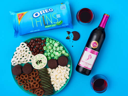 Barefoot Sweet Red Blend + Mint OREO Thins