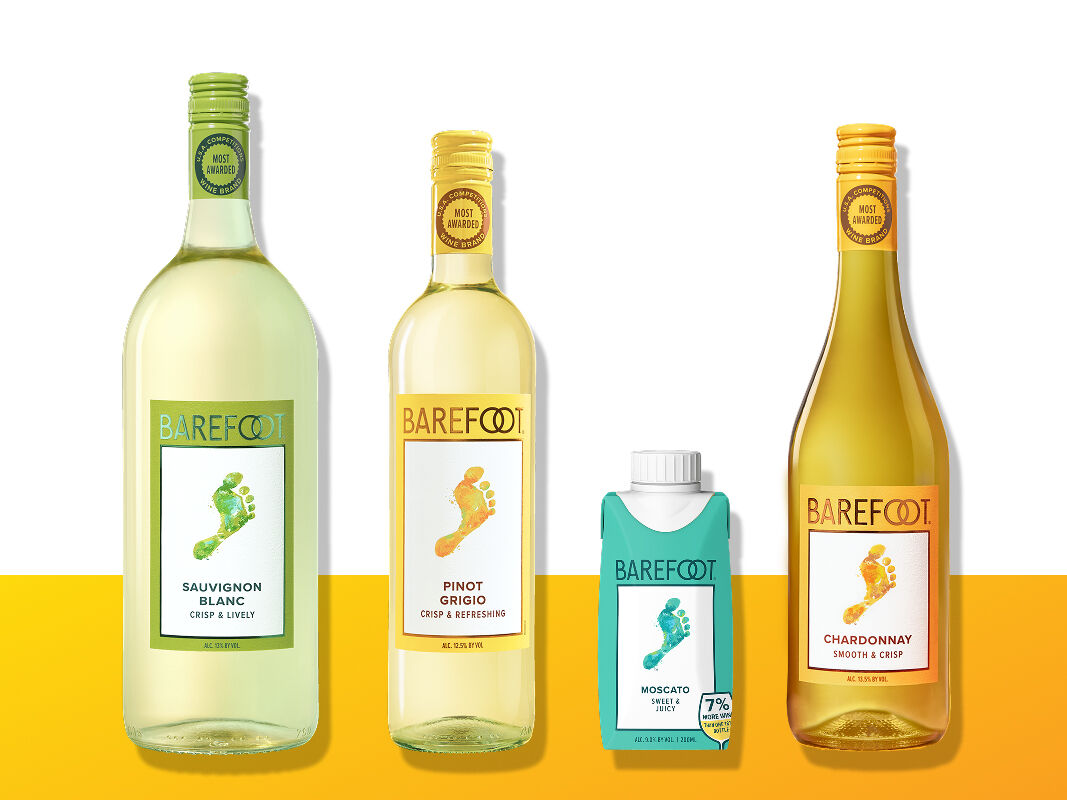 White Wine Family Bottles Banner