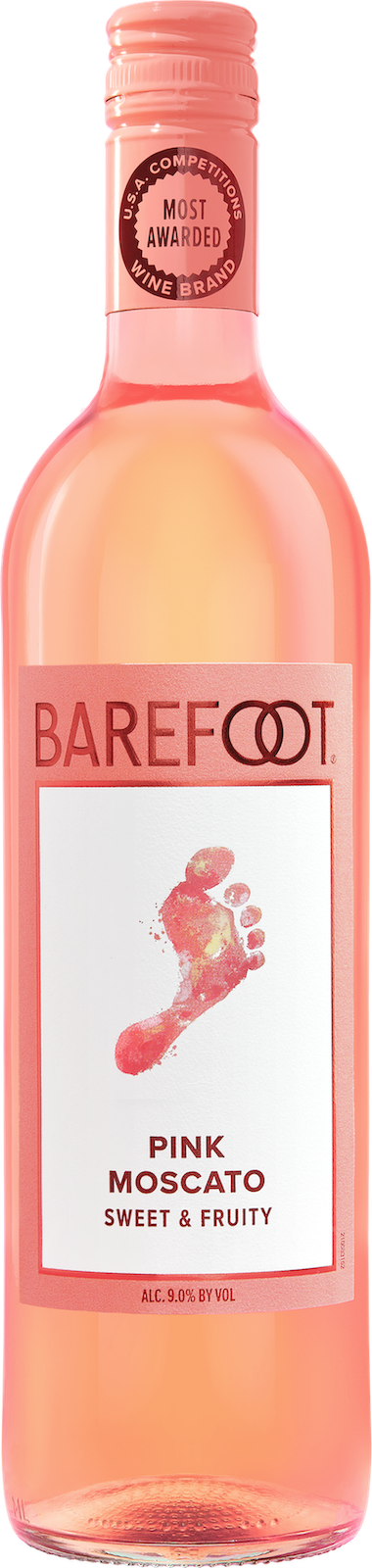 Barefoot Pink Moscato 750mL