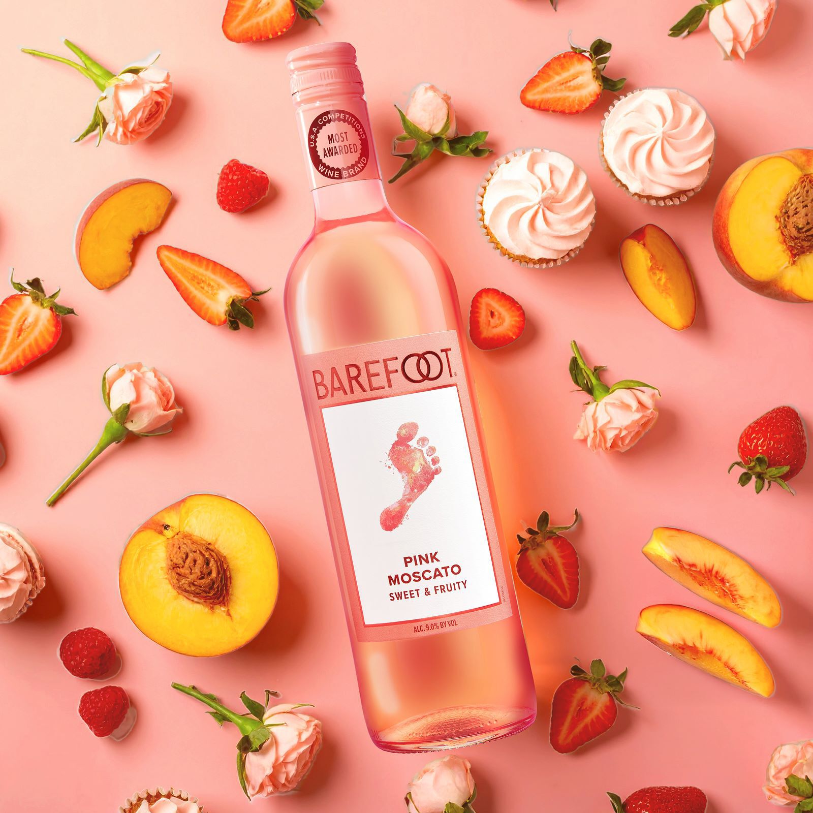 Barefoot Pink Moscato