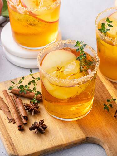 Wintery Mixer Cocktail