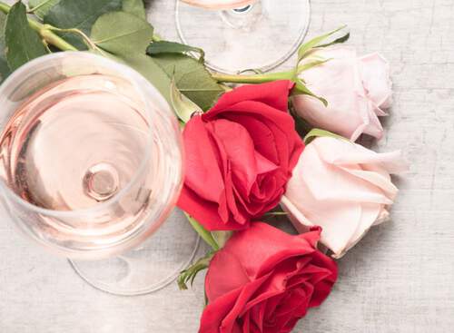 With Roses