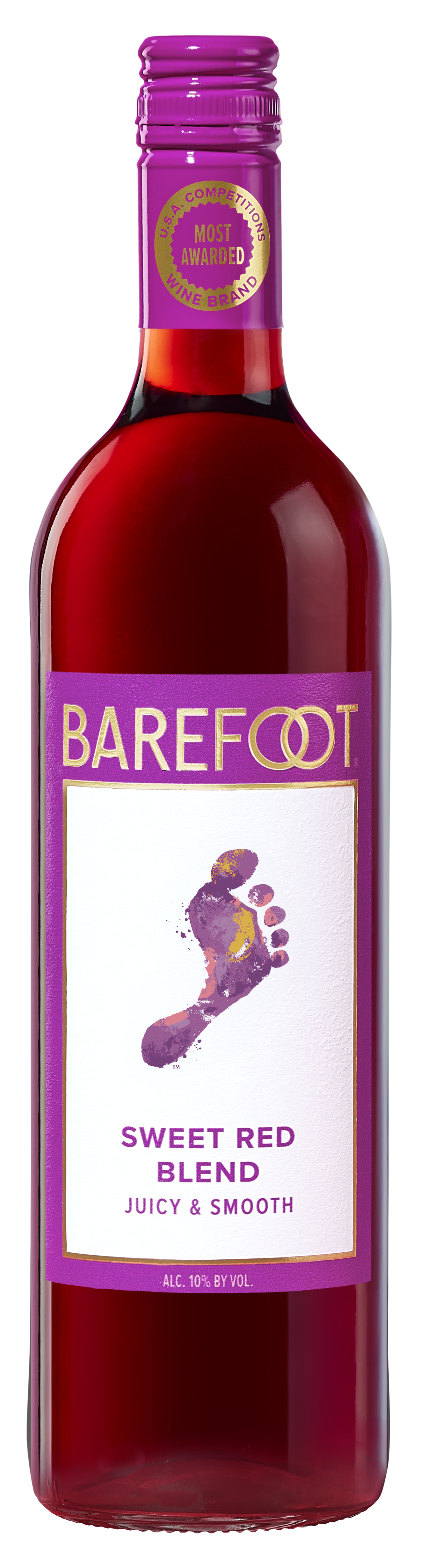 Barefoot Sweet Red Blend 750mL