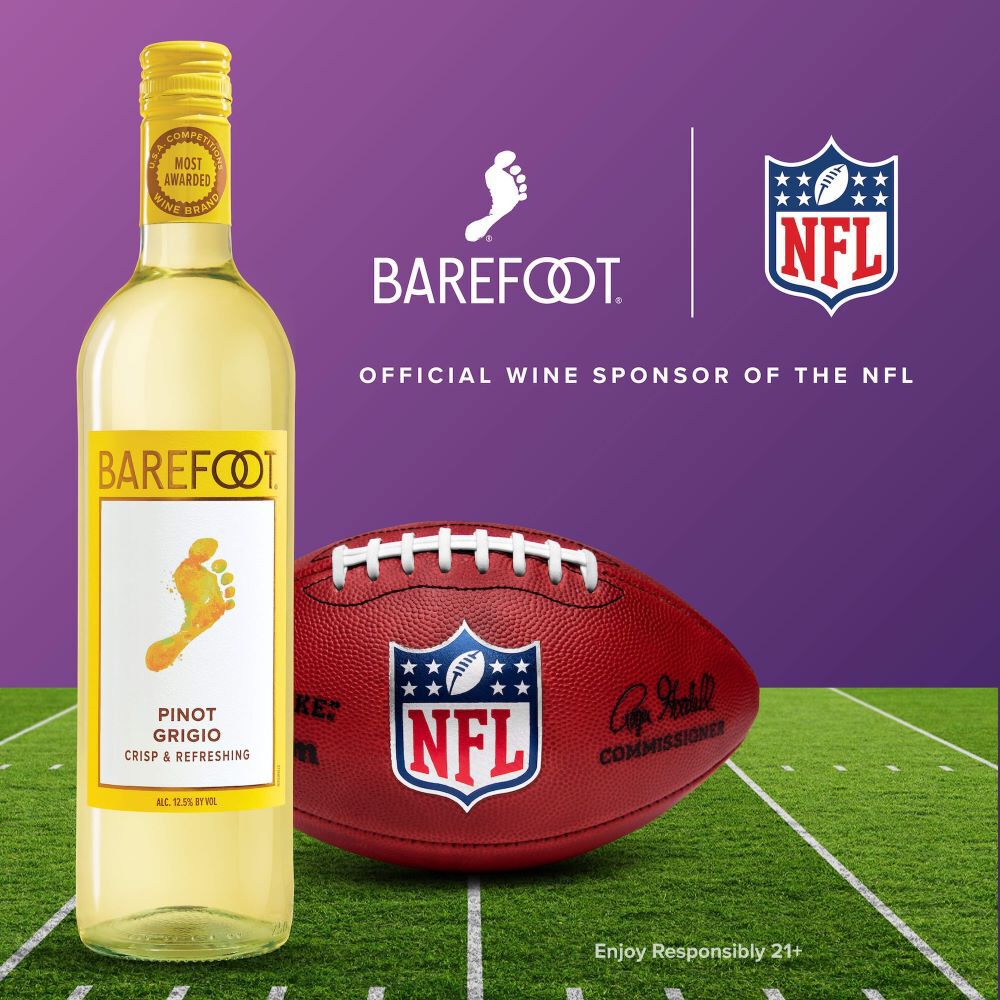 NFL Star Partners & Pinot Grigio
