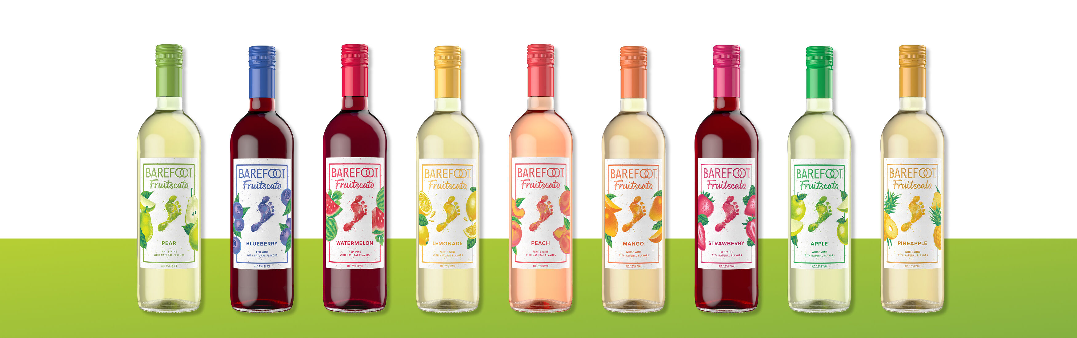 Fruitscato Wine Family Bottles Banner