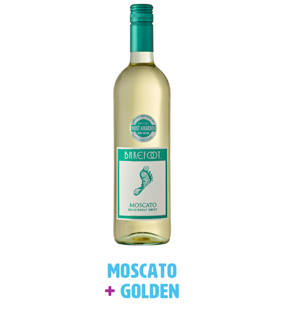 Barefoot Moscato + Oreo Thins Golden