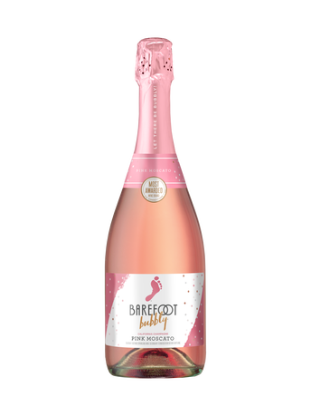 Barefoot Bubbly Pink Moscato 750ML image number 1