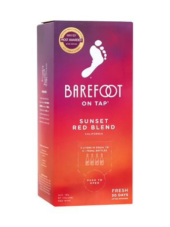 Barefoot Sunset Red Blend  3.0L image number 1