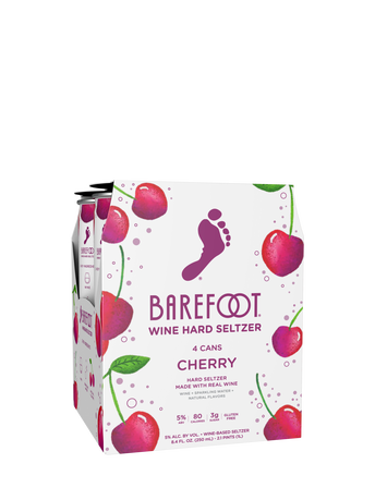 Barefoot Hard Seltzers Cherry 250ML image number 3