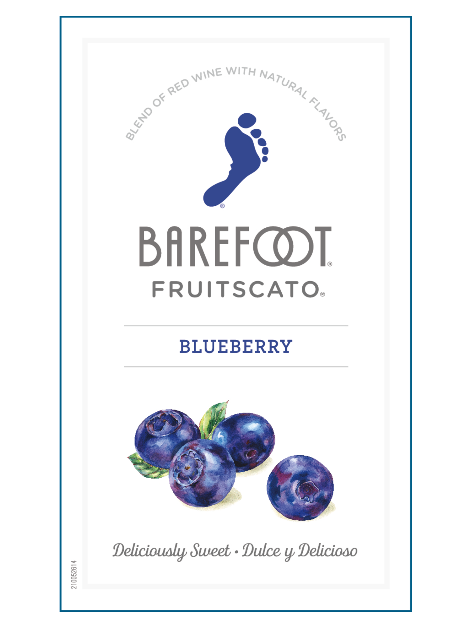 Buy Barefoot Blueberry Fruitscato 750ML Wine Online Barefoot