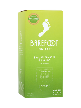 Barefoot Sauvignon Blanc 3.0L image number 1