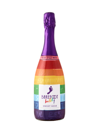 Barefoot Bubbly Pride Sweet Rosé 750ML image number 3