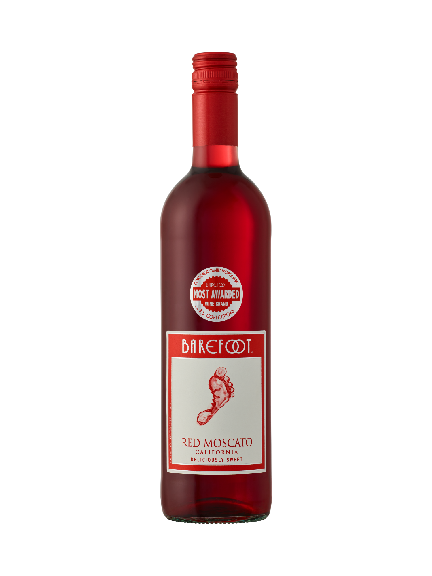 Barefoot Red Moscato  750ML
