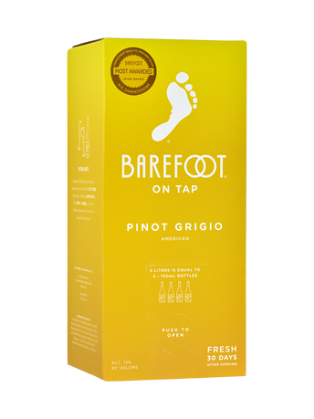 Barefoot Pinot Grigio 3.0L image number 1