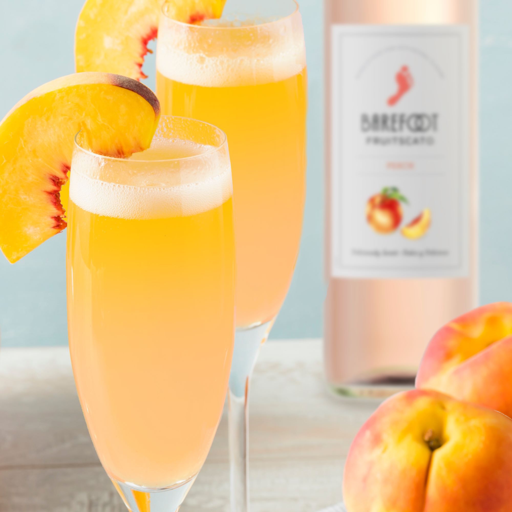 Barefoot Sweet Peach Fruitscato Cocktail 