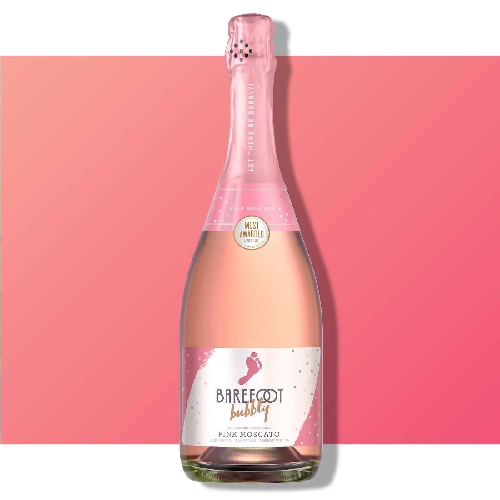 Barefoot Bubbly Pink Moscato