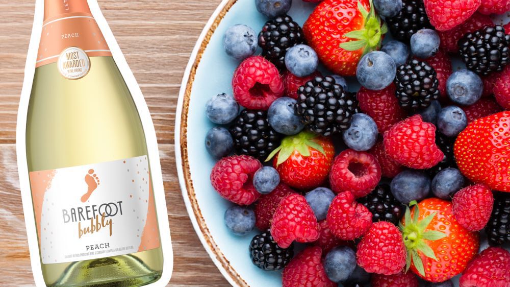 Fruit and Bubbly Pairing