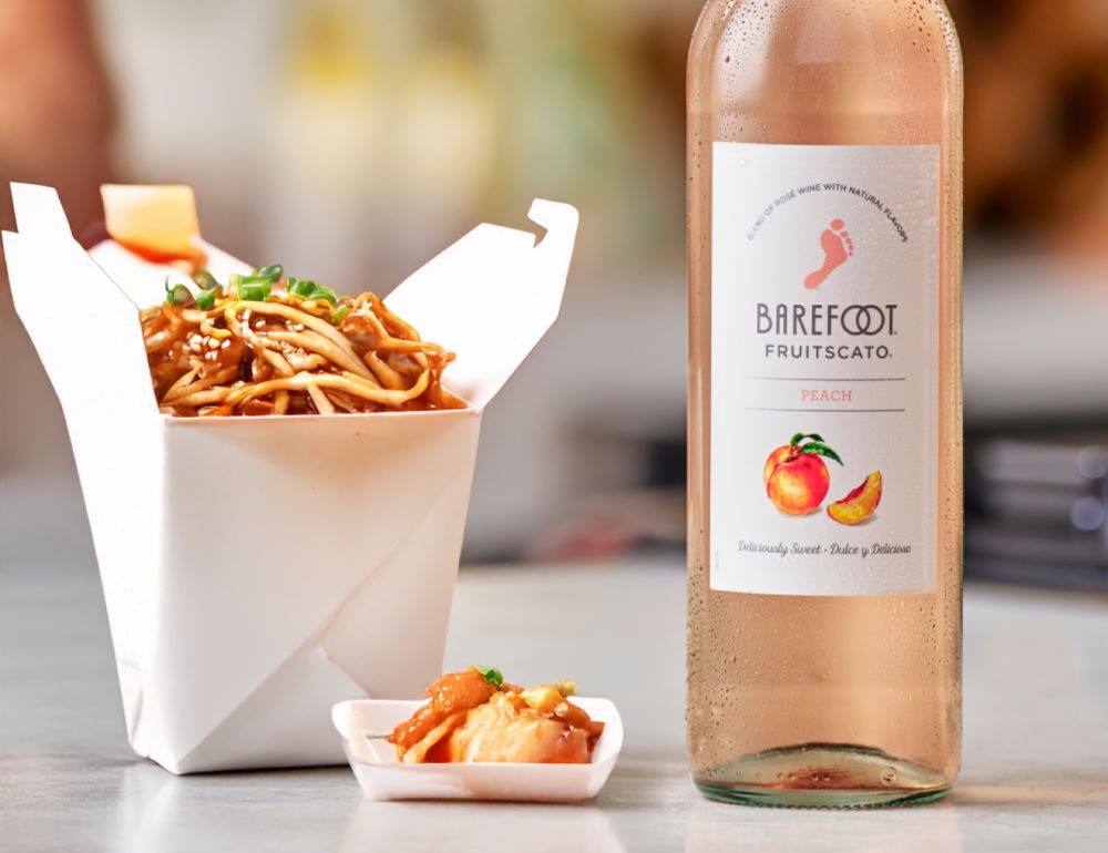 Barefoot Sweet Wine and Chinese Takeout