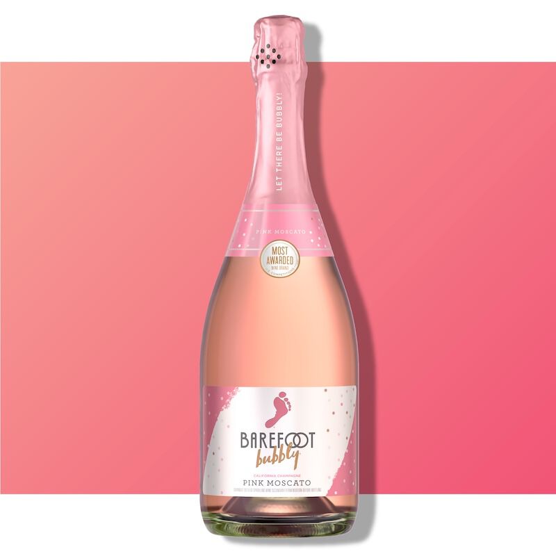 Barefoot Bubbly Pink Moscato