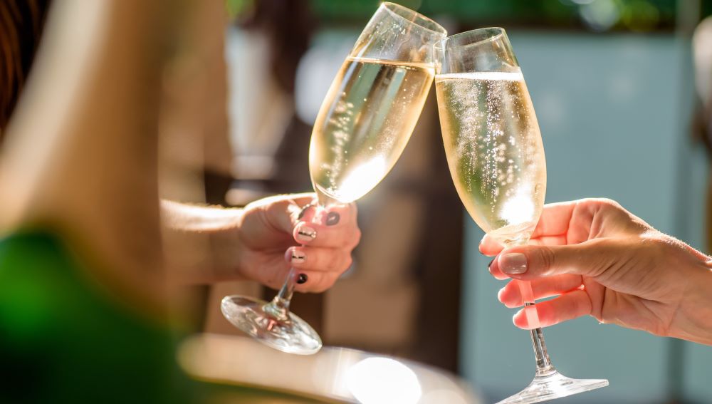 Toast with Sparkling Wine